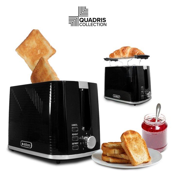 TOSTER OPIEKACZ GRZANKI TO320C MOC 900W 7 POZIOMÓW MOCY OPIEKANIA