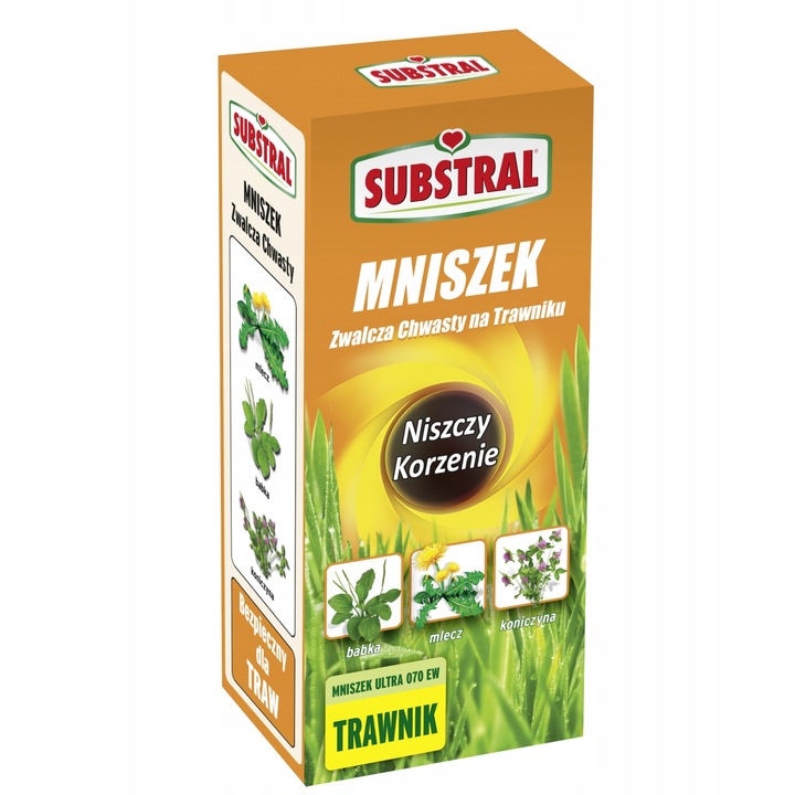 SUBSTRAL MNISZEK ULTRA 070EW 500 ML ZWALCZA CHWASTY NA TRAWNIKU