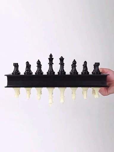 SZACHY KLASYCZNE 25X25 GRA SKŁADANE SZACHOWNICA