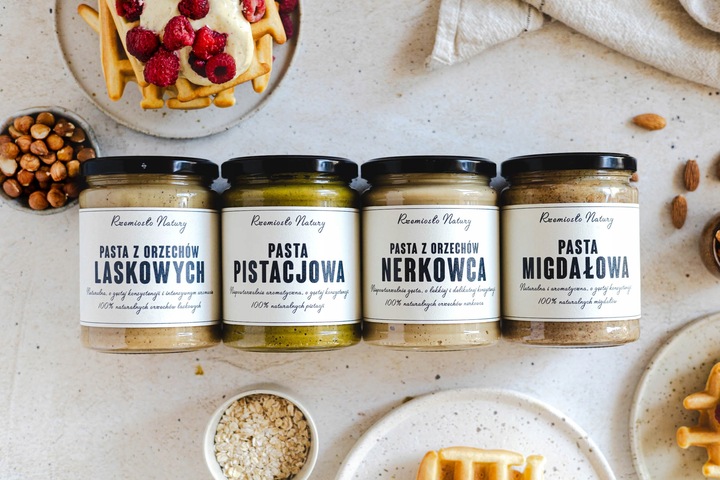 PASTA PISTACJOWA 100% PISTACJI - Rzemiosło Natury - 100g