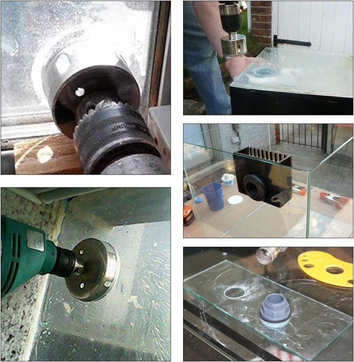 OTWORNICE WIERTŁA DIAMENTOWE DO GRESU, PŁYTEK, GLAZURY, SZKŁA, KORONKI