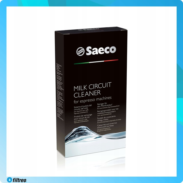 Środek do czyszczenia obiegu mleka 6 saszetek do ekspresu Saeco CA6705