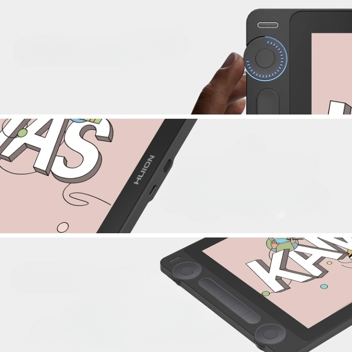 Tablet graficzny HUION Kamvas 13 Gen. 3 (2025) Czarny PenTech 4.0 PL + LEW