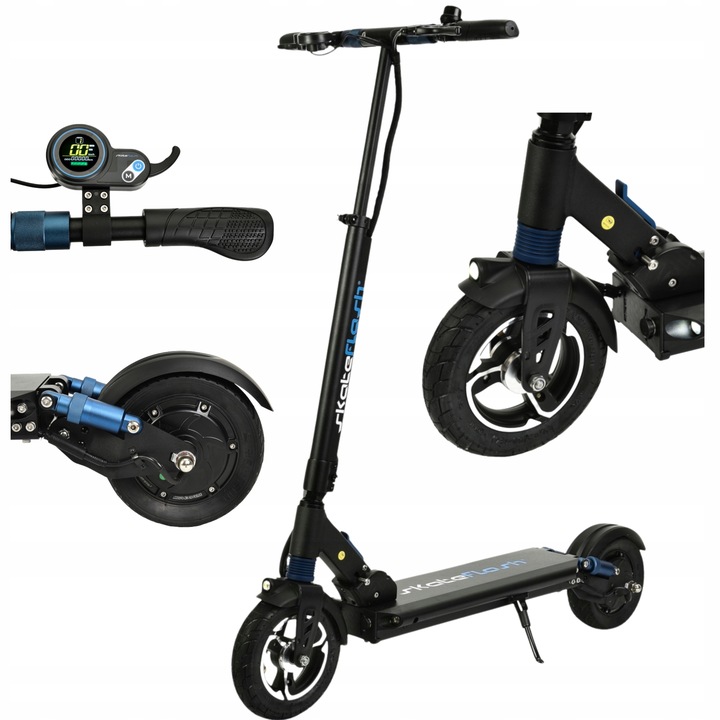 Hulajnoga elektryczna skate flash echo 350w zasięg do 40km mocna bateria