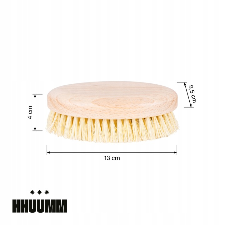 Szczotka Do Masażu Ciała Na Sucho Miękka Na Cellulit Rozstępy Bóle Mięśni