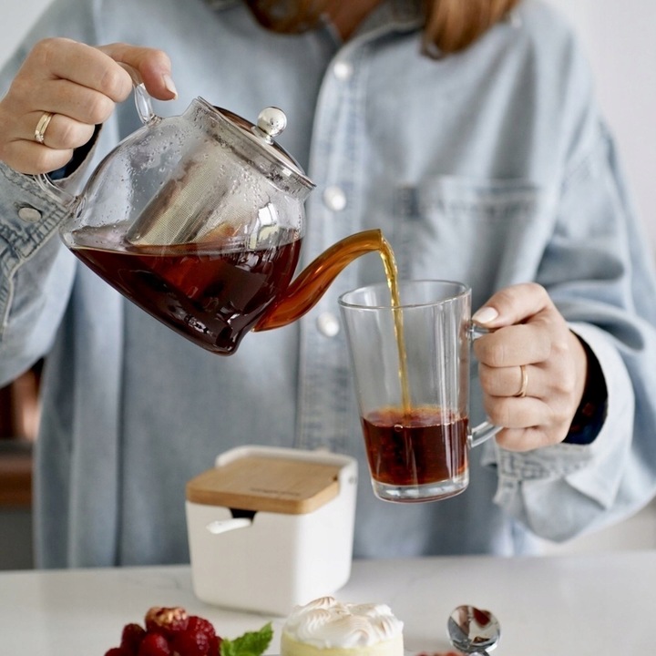 Wysokie SZKLANKI DO LATTE do kawy ZESTAW szklanek 6 szt. + długie ŁYŻECZKI