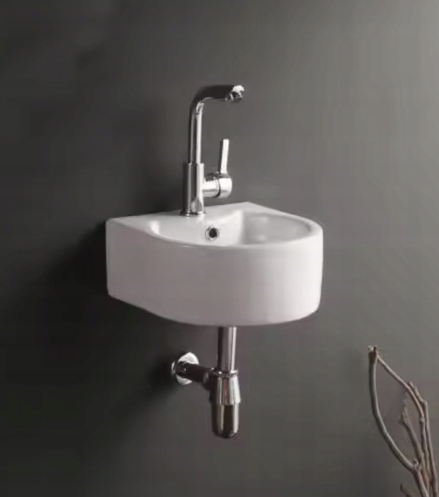 ZESTAW: SYFON UMYWALKOWY DO UMYWALKI + KOREK KLIK-KLAK BEZ PRZELEWU SREBRNY