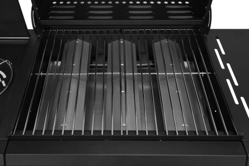 GRILL GAZOWY PALNIKI 3+1 + POKROWIEC I REDUKTOR