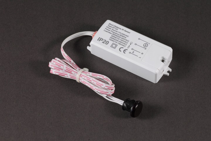 WŁĄCZNIK BEZDOTYKOWY DWUBIEGOWY MEBLOWY DO LED CZUJNIK RUCHU NA