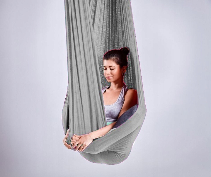 HAMAK - CHUSTA AKROBATYCZNA DLA DZIECI ,1.5*2.8M HUŚTAWKA SENSORYCZNA HAMAK