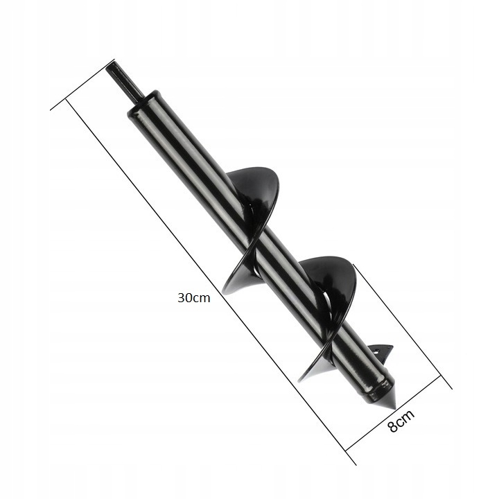 ŚWIDER WIERTŁO WIERTNICA DO SADZENIA ZIEMI GLEBY GLEBOWA 8 CM 30 CM