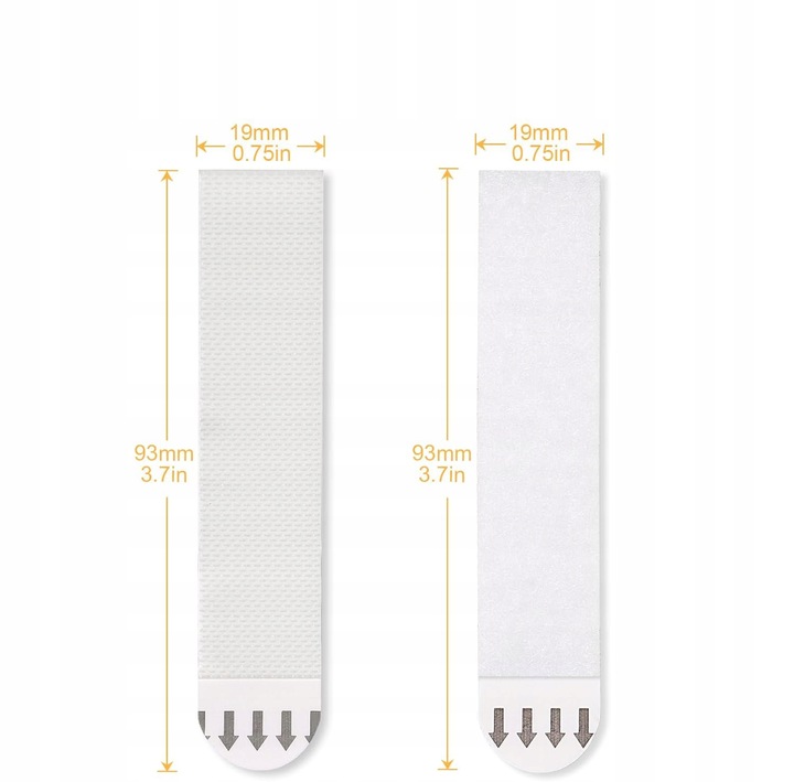 GWOŹDZIE SAMOPRZYLEPNE DO RAMEK DO WIESZANIA OBRAZÓW, DUŻE PASKI