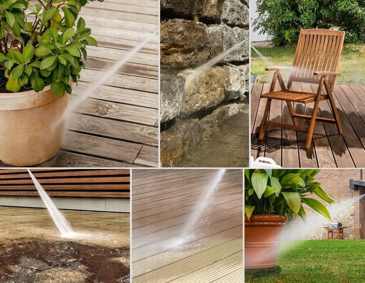 Myjka Ciśnieniowa 60B Akumulatorowa elektryczna 2x2AH MOCNA AGREENO