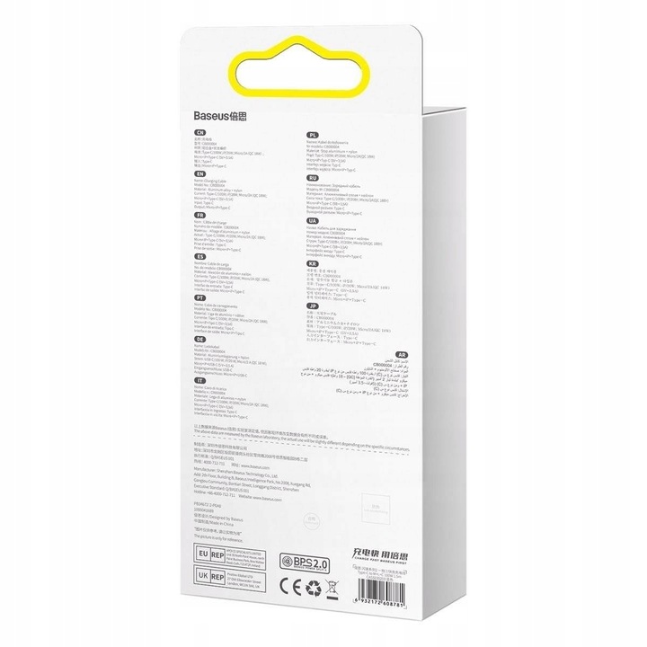 Kabel 3w1 Baseus 1.5m