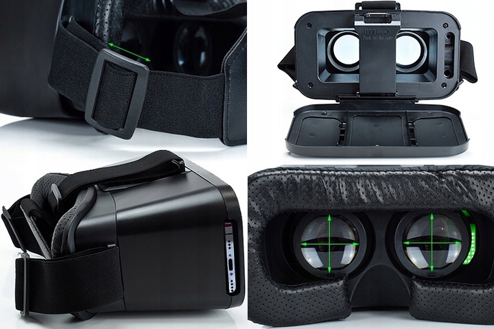 GOGLE VR 3D WIRTUALNA RZECZYWISTOŚĆ