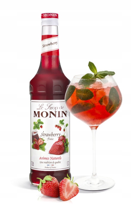 Syrop smakowy MONIN STRAWBERRY - truskawkowy 700ml