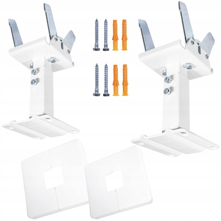 UCHWYT STOJAK PODŁOGOWY NÓŻKI STOPKI DO GRZEJNIKA STALOWEGO KOMPLET 2