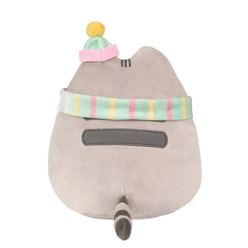 PUSHEEN w czapeczce i szaliczku 24cm SUPER SOFT