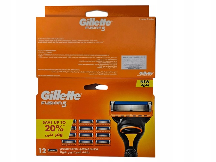 12 SZTUK ! ! ! - FUSION5 - TAK GOLI ORYGINAŁ ! Made in Germany - BERLIN