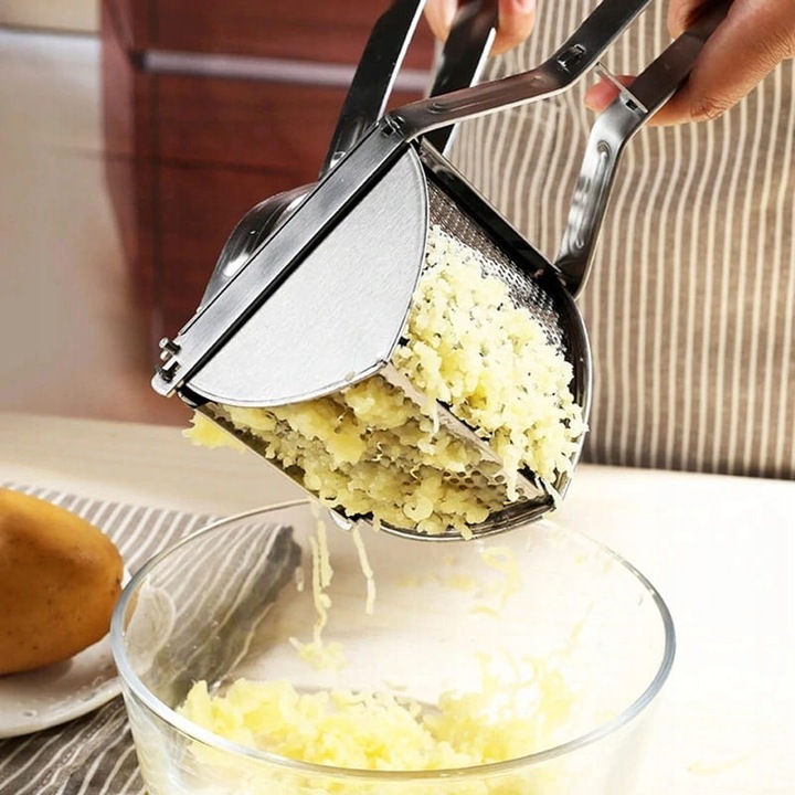 Praska, wyciskarka do ziemniaków, warzyw, Primpol Srebrna