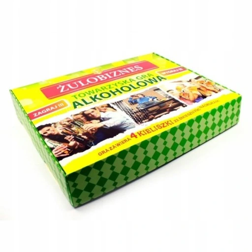 GRA PLANSZOWA ŻULOBIZNES Z KIELISZKAMI TOWARZYSKA