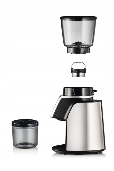 Młynek żarnowy do kawy elektryczny 31 POZIOMÓW STOPNIA MIELENIA 165W