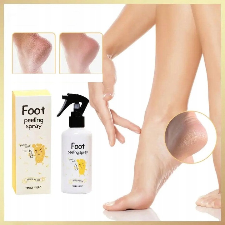 SKUTECZNY Peeling do Stóp Pięt ZŁUSZCZAJĄCY MARTWY NASKÓREK 100 ml