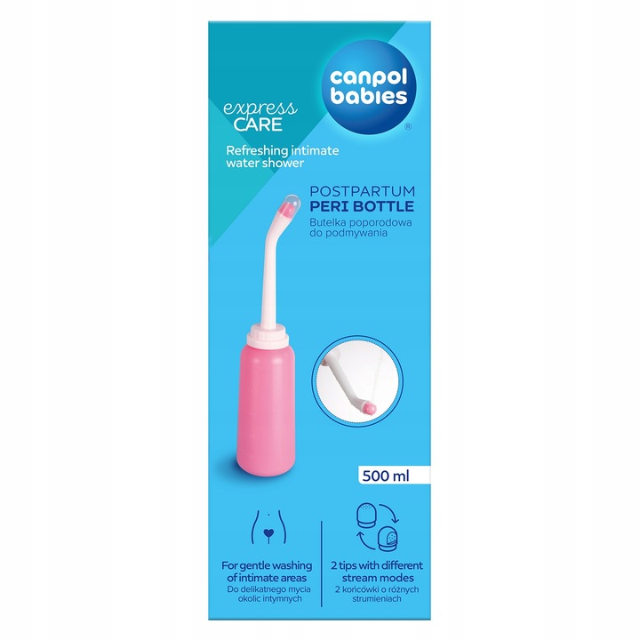 Canpol babies Butelka poporodowa Peri do podmywania okolic intymnych 500ml