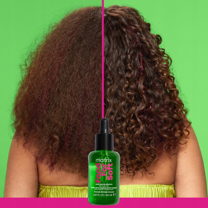 Matrix Food For Soft olejek nawilżajacy, maska do włosów suchych ZESTAW