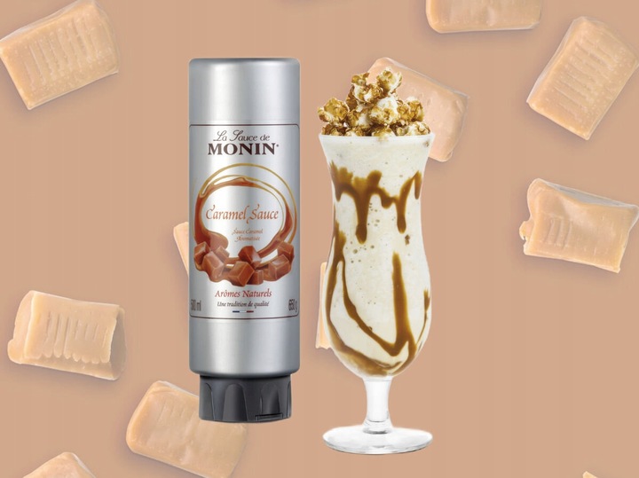 Syrop do kawy MONIN SOS Karmelowy 500 ml