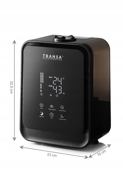 Nawilżacz Powietrza PILOT AROMATERAPIA FILTR CERAMICZNY JONIZATOR 4,5L