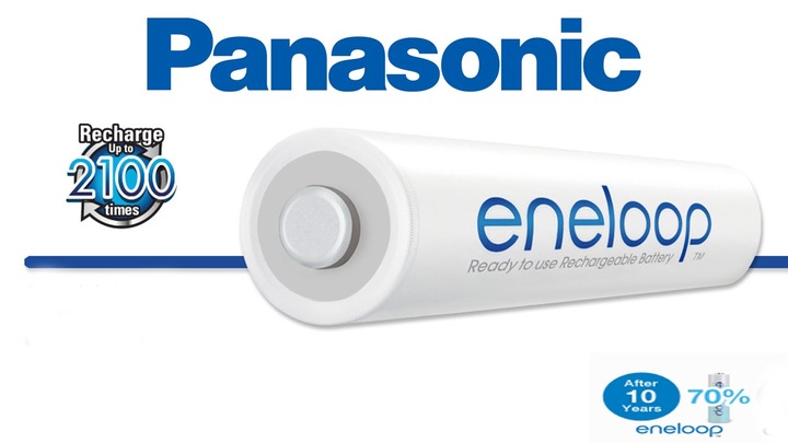 AAA 4x ENELOOP AKUMULATORKI PANASONIC R03
