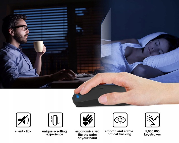 Klawiatura mysz bluetooth 3.0 Android ios Windows