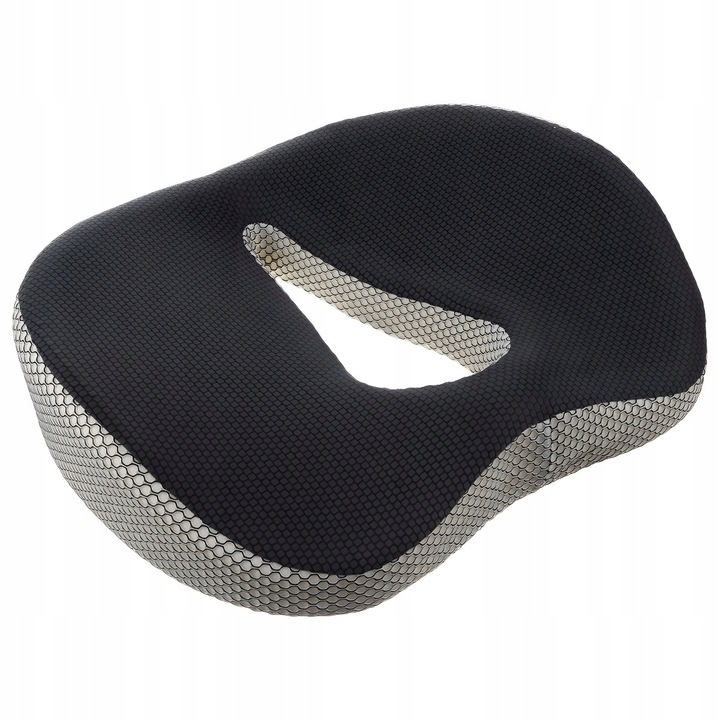 PODUSZKA ORTOPEDYCZNA DO SIEDZENIA PROFILOWANA MEMORY FOAM NA KRZESŁO