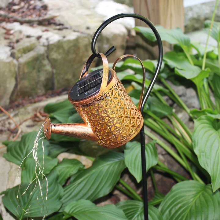 OGRODOWA LAMPA SOLARNA LED WBIJANA KONEWKA