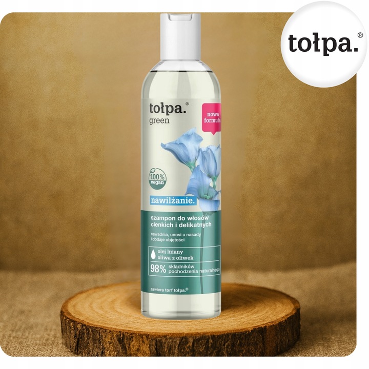 Szampon do Włosów Cienkich Delikatnych Zwiększający Objętość 300 ml Tołpa