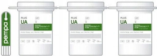 PASKI DO POMIARU KWASU MOCZOWEGO WE KRWI BENECHECK 30 PASKÓW