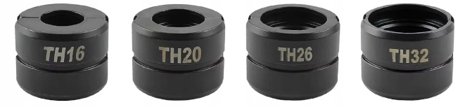 EUROKOMP obrotowa PRASKA ZACISKARKA RUR PEX-AL-PEX MATRYCE U + TH