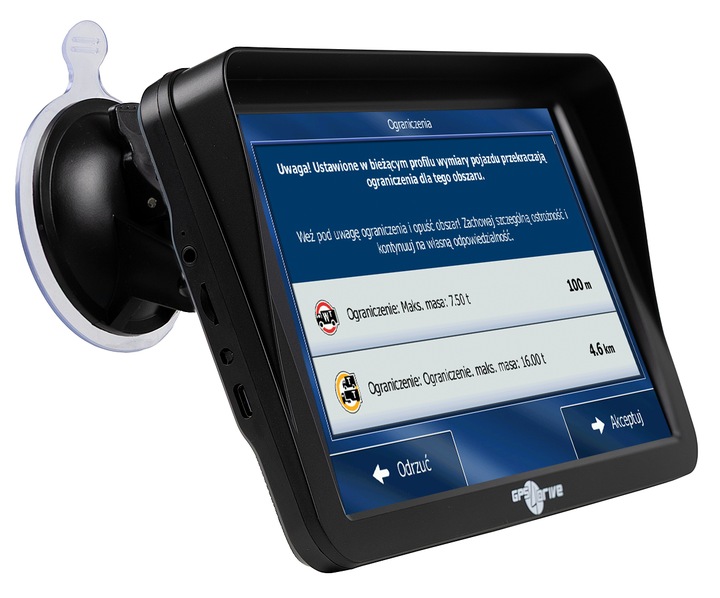 Nawigacja GPS 9" iGO Primo Truck TIR BUS Ciężarówka Autobus Gps4Drive