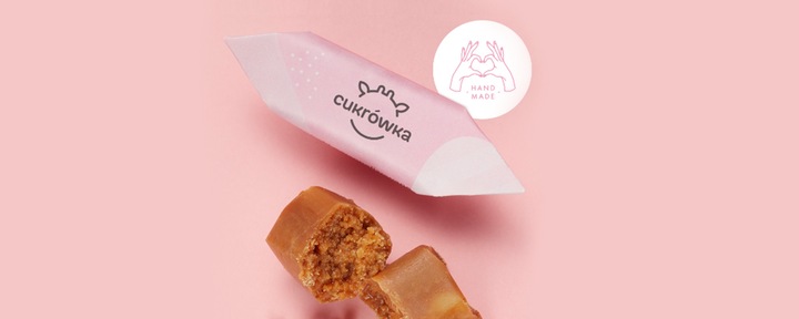 KRÓWKI NA ŚLUB CHRZEST KOMUNIĘ 1 KG Personalizowane krówki prezentowe