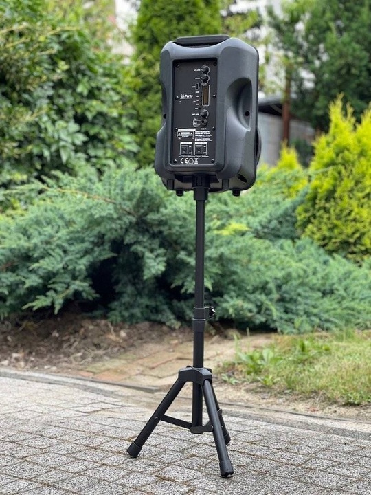 KOLUMNA PRZENOŚNA 300 W BLUETOOTH STATYW KARAOKE