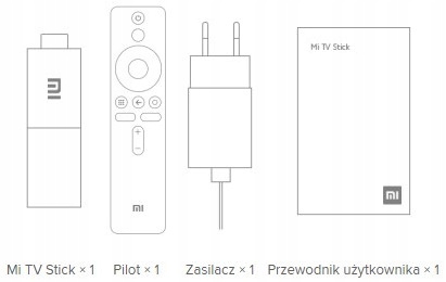 MAŁA Przystawka telewizja Smart TV XIAOMI BOX STICK 8GB Android