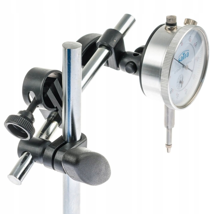 CZUJNIK ZEGAROWY + STATYW MAGNETYCZNY DO MIERZENIA BICIA W WALIZCE