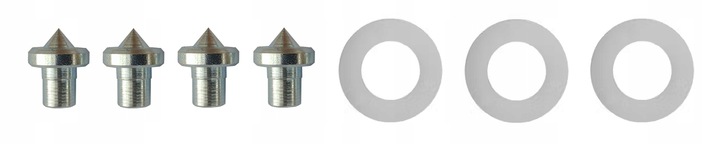 Kołek kołki do montażu schodów stopni trepów 100 sztuk +300 + 4 +