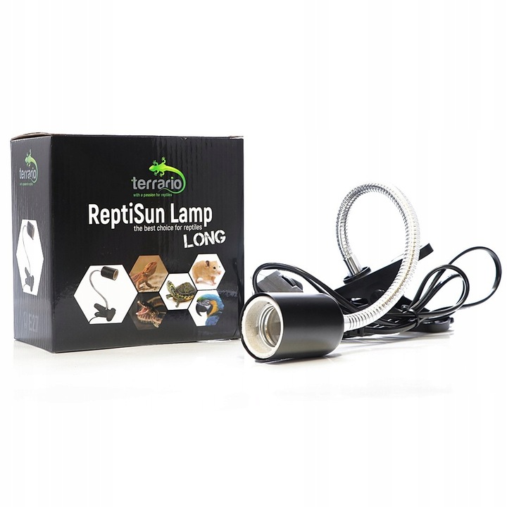 UNIWERSALNA LAMPA DO TERRARIUM DO ŻARÓWKI GRZEWCZE