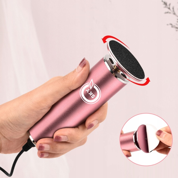 PILNIK ELEKTRYCZNY FREZARKA DO STÓP PIĘT TARKA ZESTAW USB + 60 WKŁADÓW