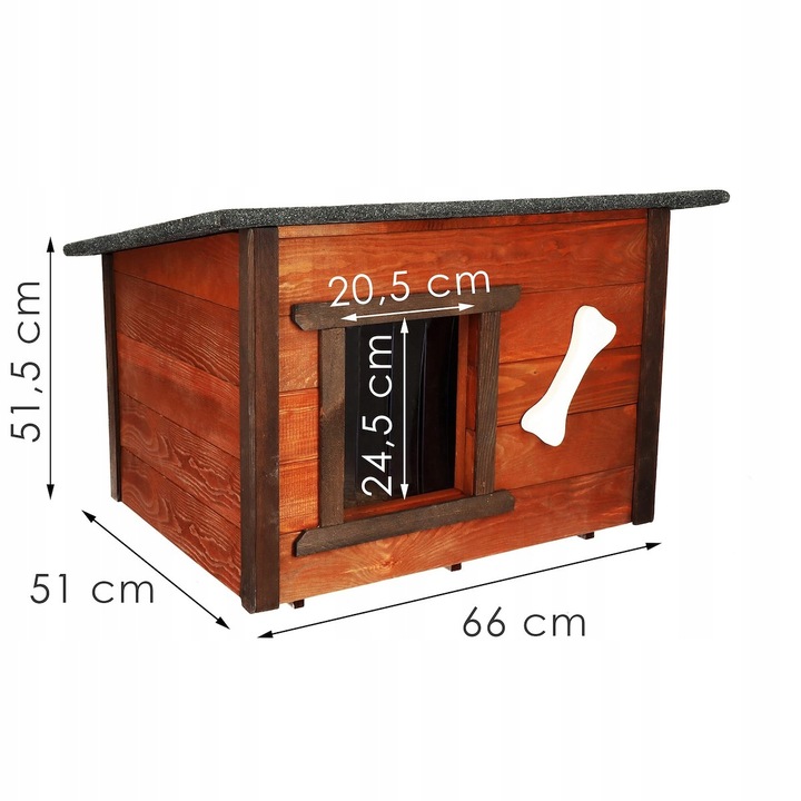 DREWNIANA BUDA DLA PSA OCIEPLANA KURTYNA LEGOWISKO DOMEK OTWIERANY DACH