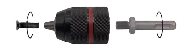 UCHWYT WIERTARSKI ADAPTER +SDS WIERTARKI 2-13 1/2