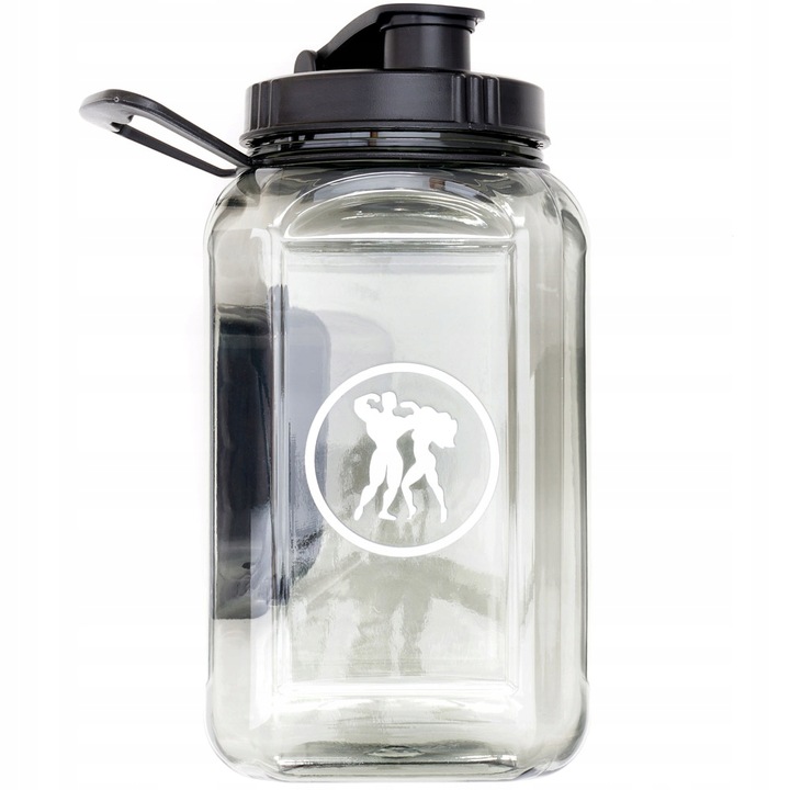 HERKULES Water Jug Kanister 2,4l Z USTNIKIEM BUTLA NA WODĘ BIDON SIŁOWNIA