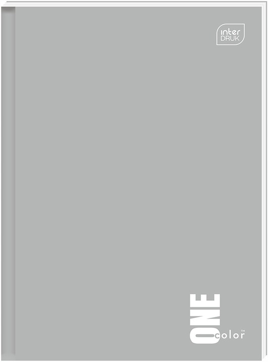 Brulion Notes w kratkę Interdruk A6 twarda oprawa 96 kartek x5